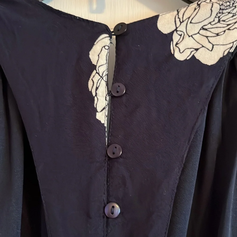 Juniors Japna Navy Maxi Dress - Picture 7 of 9